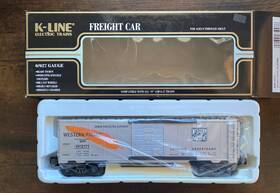 K641-2171 K Line K-line O Scale Box Car Western Pacific Classic Nib Rtr