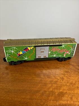 K641-7401 K-line 1996 Classic Christmas Box Car O Scale Holiday No
