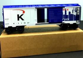 K641-740802 K-line Loves New York Classic O Gauge Scale Boxcar