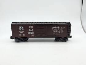 3-rail K-line K64853 Inch Buy War Bonds Atsf Super Chief Classic Boxcar - O Gauge