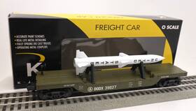 K662-8012 K-line O United States Army Flat Car With Missile C-9 Nib