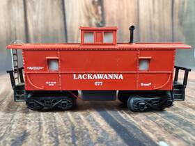 K677 K-line 0/027 Gauge Lackawanna 677 Lighted Caboose