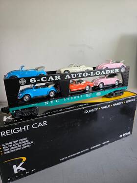 K694-1752 K-line New York Central Evans Auto Loader Brand Ob