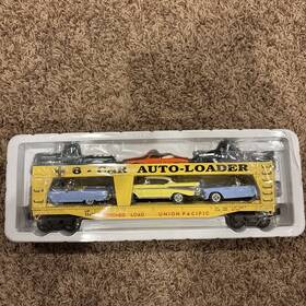 K694-2111 K-line Up Scale Evans Auotloader With 6 Die Cast Cars Nib