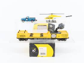 K705-7401 K-line O Gauge 3-rail Wmdk Tv Camera Flatcar #2261