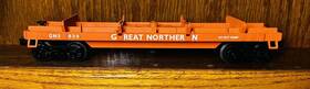 K723-1591 K-line Great Northern Gn 639 Non-operating Log Dump Car