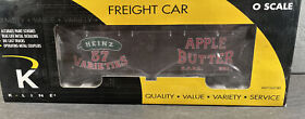 K742-5204 K-line Heinz 57 Apple Butter O Scale Wood-sided Reefer Toy Train Car