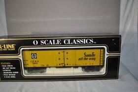 K7602 K-line 0-gauge Santa Fe All The Way Sfrd Reefer #k7602 N.i.b