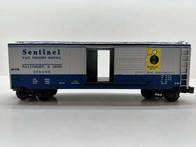 K761-1091 K-line Freight Box Car Baltimore And Ohio Sentinel #466098 O