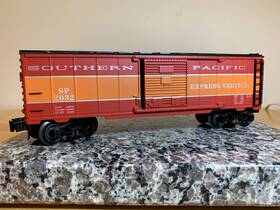 K761-2032 K-line Southern Pacific Daylight Express Service Boxcar #sp2032 By