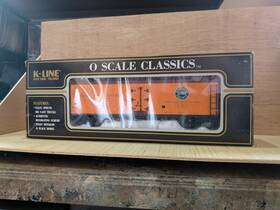 K762-2115 K-line Pacific Fruit Express Reefer O Scale Inch Pfe 91062 Wrong Box