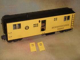K767-1891 K-line Pennsylvania O Scale Mow Smoking Bunk Car #592603 Item# K767-1891 K-line Pennsylvania O Scale Mow Smoking Bunk Car #592603 Item#