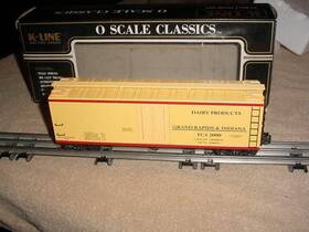 Tca-2000 K-line Grand Rapids And Indiana Scale Reefer Tca 2000 Convention Car Nib 0ga