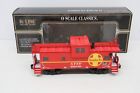 K613-1051 Kz Atsf Santa Fe Classic Extended Vision Caboose With Smoke