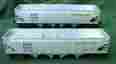 K623-1093 K-line 2 Two B O Baltimore Ohio Die Cast 532000 4 Bay Hopper Cars