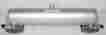 K6334-0001 040369051664 K-line Trains Undecorated O Scale Aluminum Unibody Tank Car New Boxed