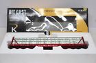 K693-1051 Kz Scale Diecast Atsf Flat Car With Lumber Load Mint