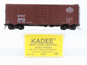 Kadee 4033 Ho Scale Nyc New York Central 40ft Ps-1 Single Door Box Car #169004
