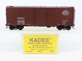 Kadee 4034 Ho Scale Nyc New York Central 40ft Ps-1 Single Door Box Car #169016