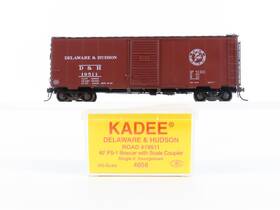 19511 Kadee 4056 Ho Scale D&h Delaware And Hudson 40ft Single Door Box Car #19511