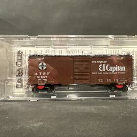 31597 Kadee 4086 Atsf El Capitan Road #31597 40ft Ps-1 Boxcar - 6ft Door