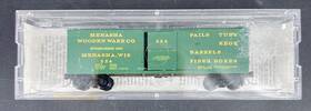 42040 Kadee N Scale Micro-trains /kadee Menasha Woodenware 40ft Wood Boxcar L/n In Box