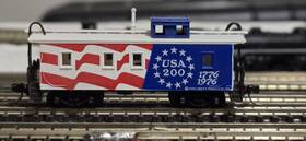 50990 Kadee N Scale Usa 200 Anniversary 34 Wood Sheathed Caboose Vintage