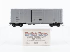61-06463 Kadee 5275 Ho Scale Usn United States Navy 40ft Single Door Box Car #61-06463