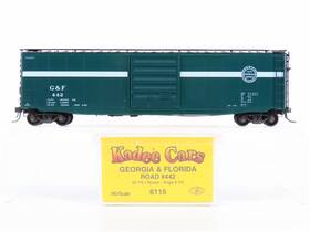 6115 Kadee Ho Scale G&f Georgia And Florida 50ft Single Door Box Car #442