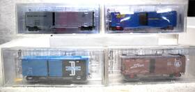 17260 Kadee 7012 7014 Lot Of 4 - Cars Boxcars #97292 #76461 #17260 #6910