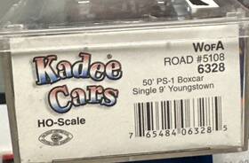 6328 Kadee Cars Ho Rtr #6328 50 Ps-1 Boxcar Western Railway Of Alabama Nib