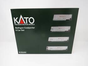 106-4633 Kato N Bnsf Swoosh Bethgon Coalporter Coal Gondola Hopper Set