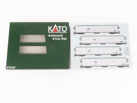 106-5506 Kato N Scale Amtrak Phase V Inch Auto Train Autorack 4-pack