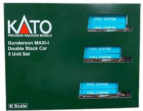 106-6211 Kato 1066211 N Scal Maxi-i Bnsf 5-unit Well Cars 239156 W 10 China Cont