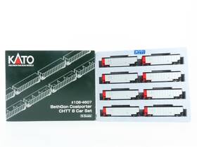 106-4607 Kato 160-4607 N Scale Chtt Railway Bethgon Coalporter Hopper 8 Car Set