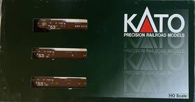 30-9036 Kato Gunderson Maxi Iv Double Stack Well Car Set Aok 55356 ..ho Scale