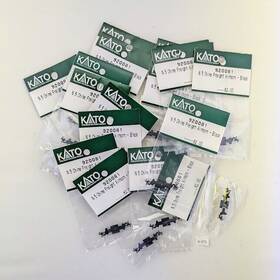 920081 Kato N Scale Lot Of 17 5 Chime Freight Airhorns - Black