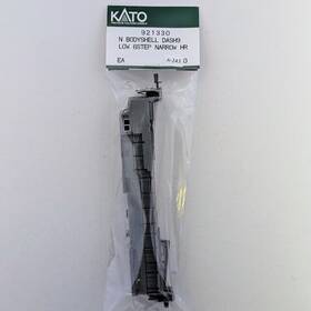 921330 Kato N Scale Dash 9 Low 6 Step Narrow Hr Body Shell Undecorated