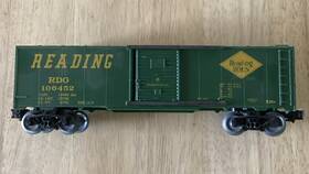 106475 Kmt Kris Model Trains 0-gauge Reading Boxcar. #106475. No Box 11c