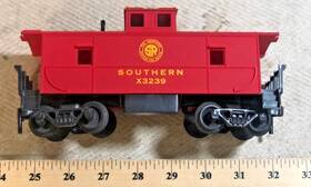 X3239 Kmt Kusan Southern Red Center Cupola Steel Caboose O Gauge C
