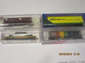 5603-2 Lbf 4 Pcs Of N Scale Rolling Stock. Intermountain Atlas And Micro Trains