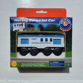 Learning Curve 796714926582 Lionel Moving Cargo Ice Car With 5 Blocks Brio Compatible Nos