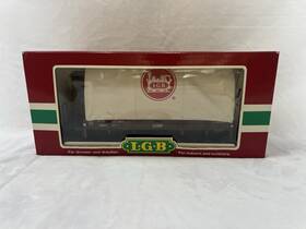 Lgb 011525401308 40130 Cover Wagon Freight Car Lgb 011525401308 40130 Cover Wagon Freight Car