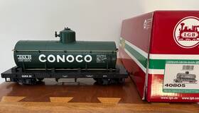 Lgb 011525408055 G Scale 40805 Conoco Tank Car Lgb 011525408055 G Scale 40805 Conoco Tank Car