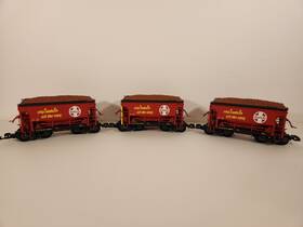 Lgb 011525450405 45040 Santa Fe Atsf Ore Car Train Set - 3 Cars