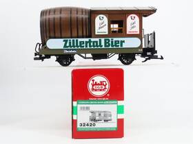 32420 Lgb G Scale Zillertal Beer Barrel / Keg Car