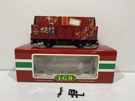 40217 Lgb Gift Wagon Gondola Inch The Christmas Train
