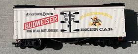 4070 Lgb G Scale Budweiser Woodside Refrigerator Boxcar With Free Shipping
