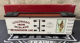 4072-p01 Lgb 4072-po1 G Scale Colorado Midland Reefer Ex/box