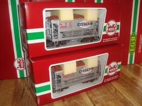 41040-41043 Lgb 41040 41043 New York Central Nyc Ore Car Set Brand In Original Boxes